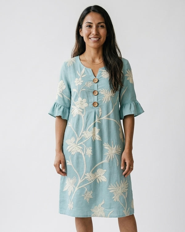 Amandine™ | Vestido floral relajado