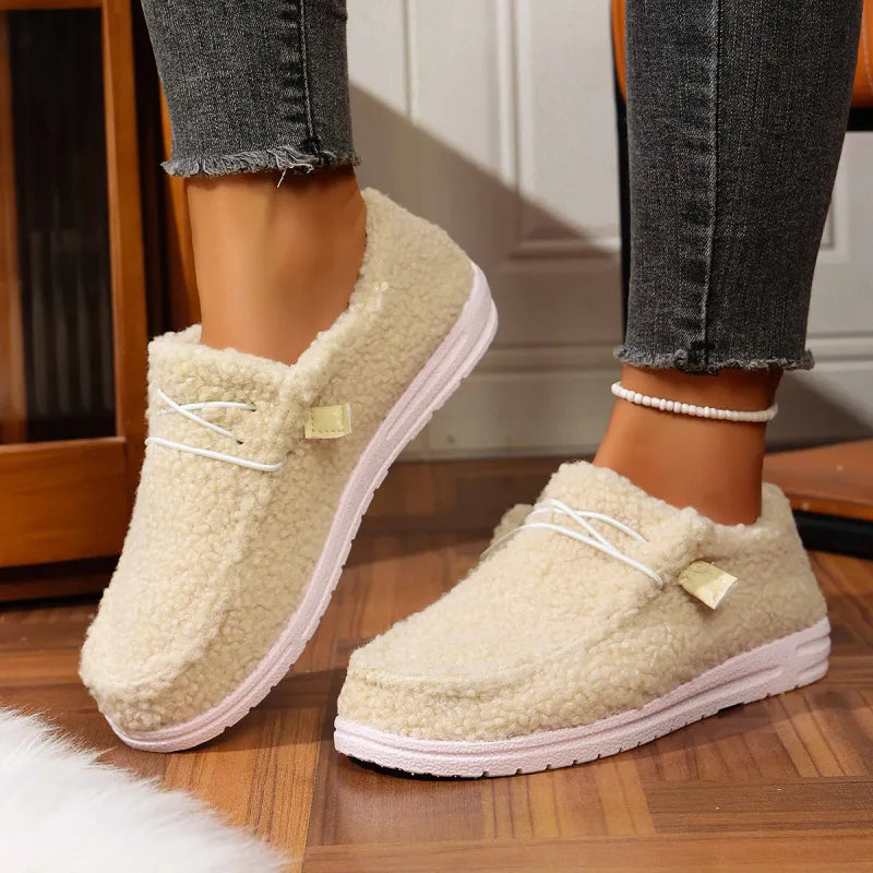 Elowen™ | Pantuflas Teddy Cálidas