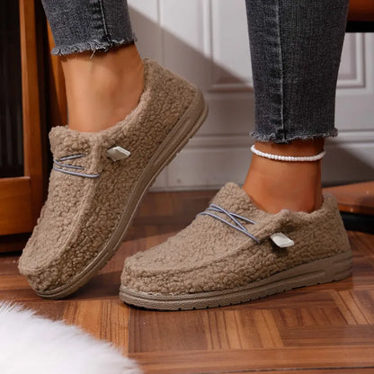 Elowen™ | Pantuflas Teddy Cálidas
