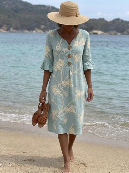 Amandine™ | Vestido floral relajado