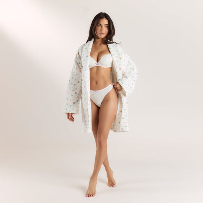 Faye™ | Bata rizo de algodón premium