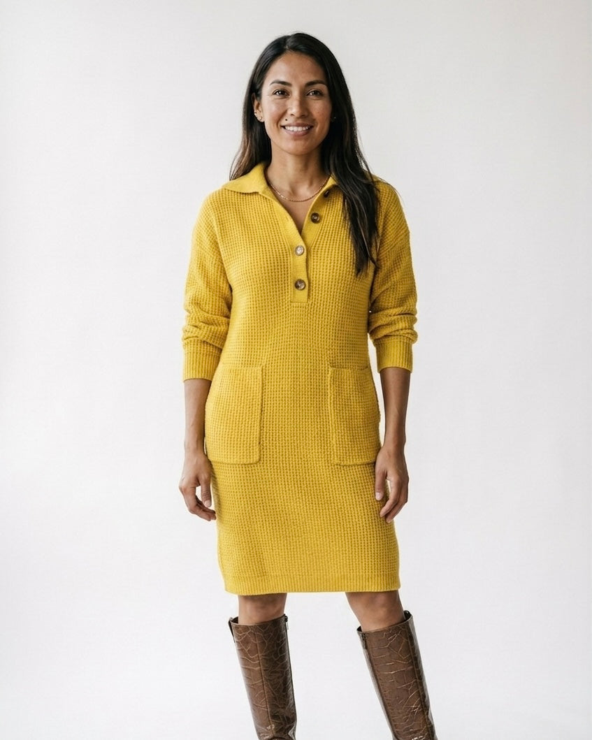 Velmora™ | Vestido midi chic acanalado