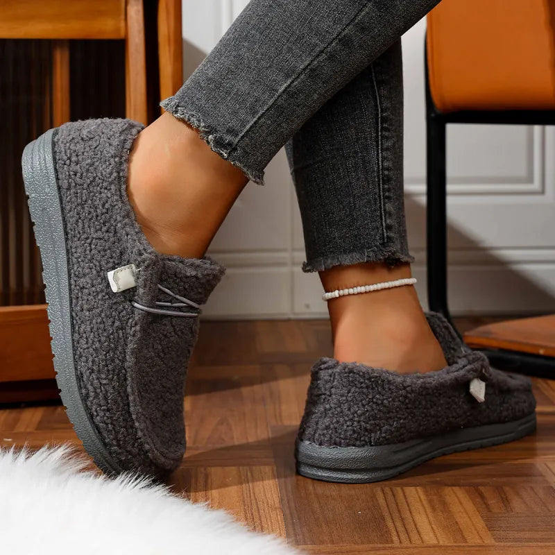 Elowen™ | Pantuflas Teddy Cálidas