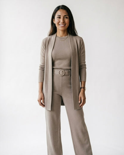 Zaléria™ | Conjunto tres piezas lujoso y cómodo para mujer