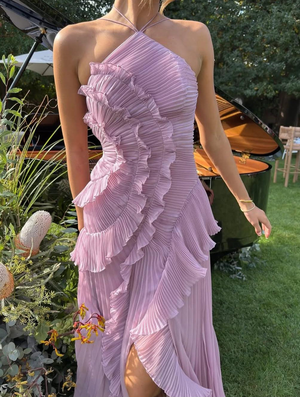 Camille I Vestido volantes Edición limitada