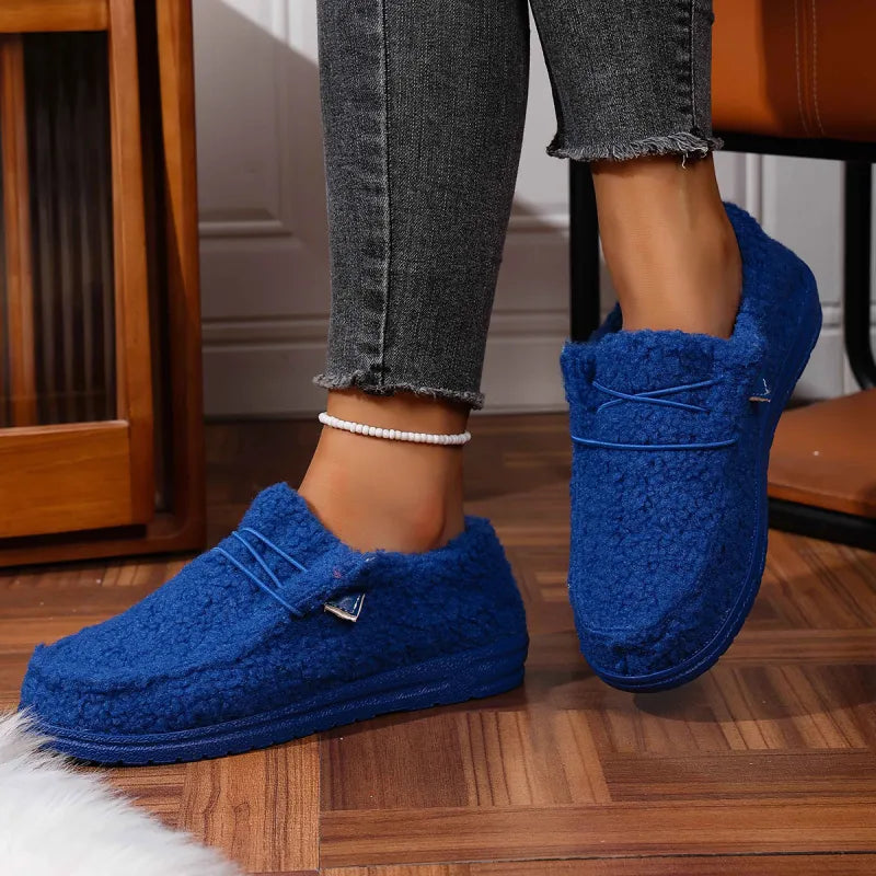 Elowen™ | Pantuflas Teddy Cálidas