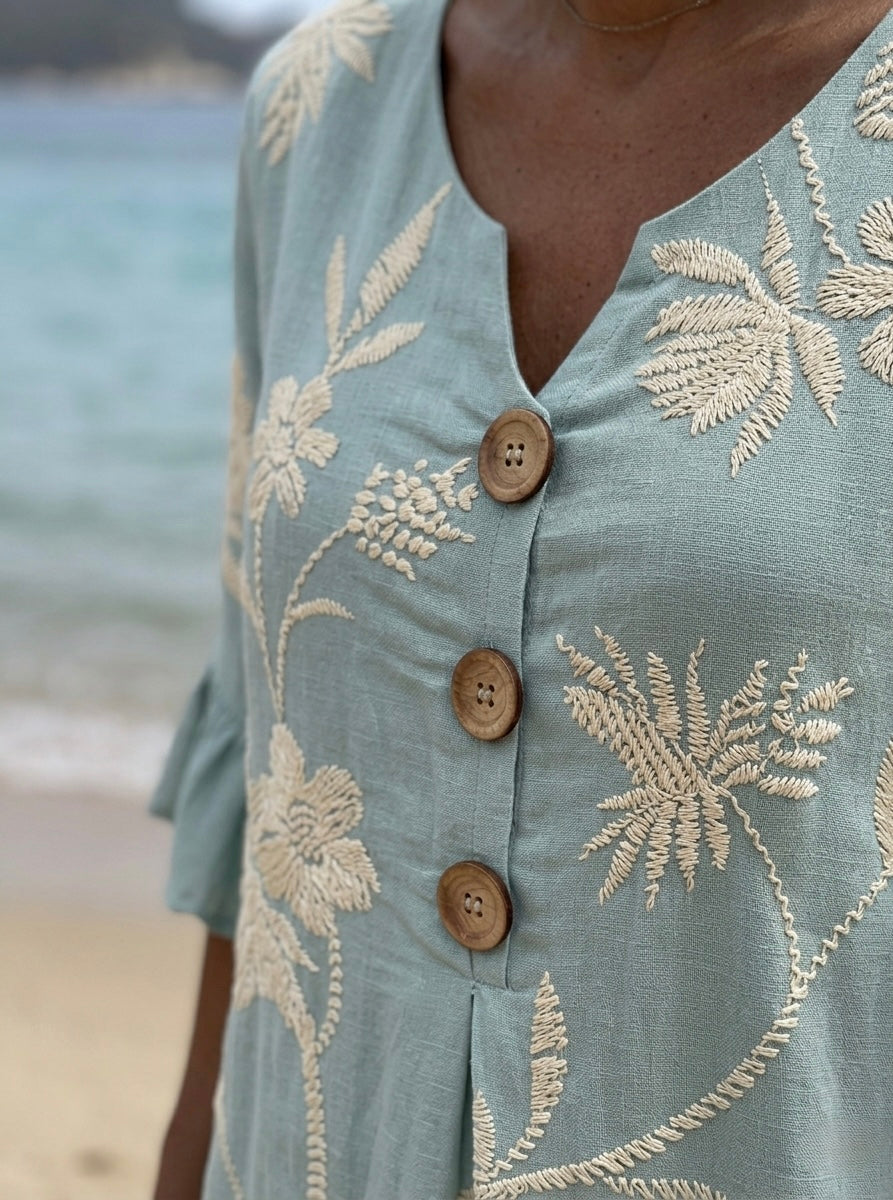 Amandine™ | Vestido floral relajado