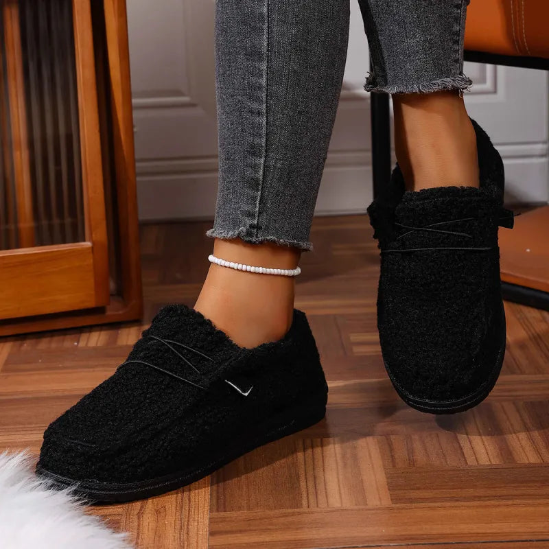 Elowen™ | Pantuflas Teddy Cálidas