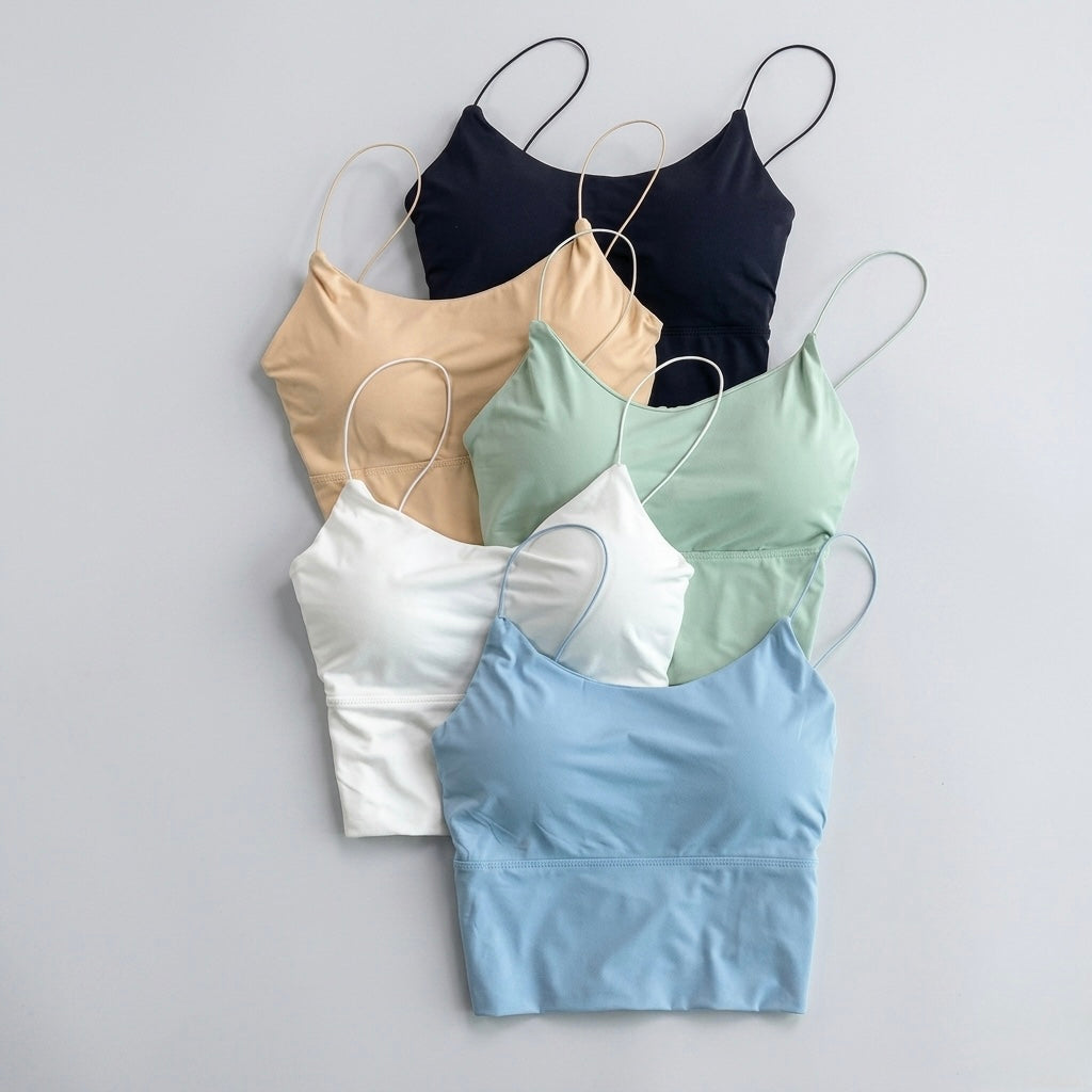 Iris™ | Bralette tubo de seda fresca