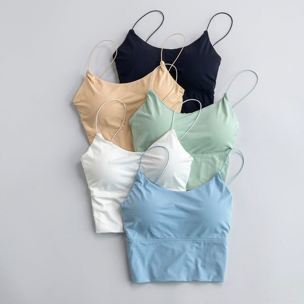 Iris™ | Bralette tubo de seda fresca