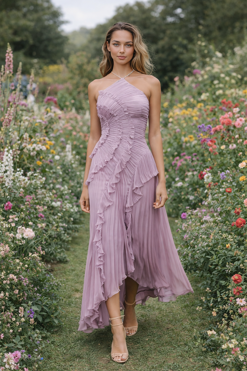Camille I Vestido volantes Edición limitada