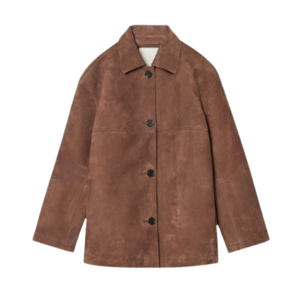 Lysandre™ | Chaqueta de antelina con cuello