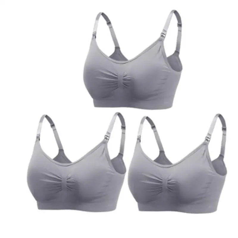 Hélène™ | Pack 3 sujetadores de maternidad sin costuras