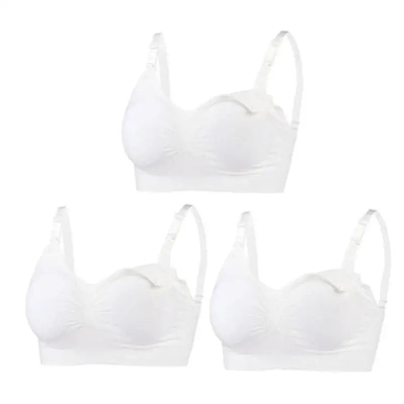 Hélène™ | Pack 3 sujetadores de maternidad sin costuras