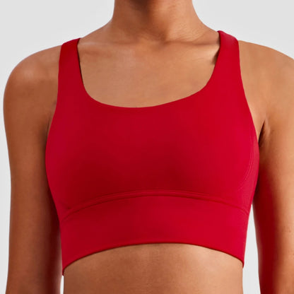 Roxane™ | Sujetador deportivo espalda cruzada