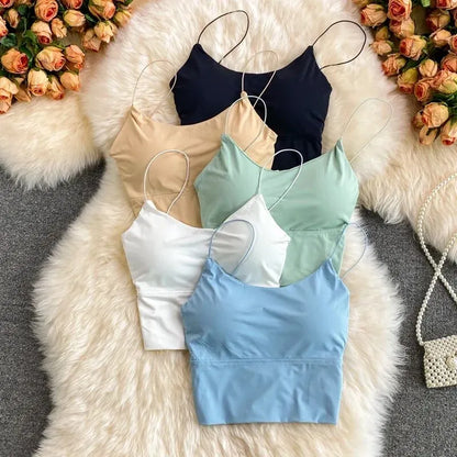 Iris™ | Bralette tubo de seda fresca