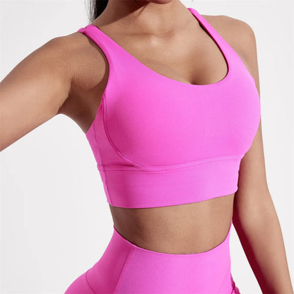 Roxane™ | Sujetador deportivo espalda cruzada