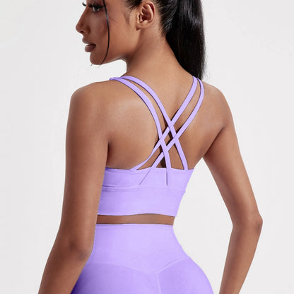 Roxane™ | Sujetador deportivo espalda cruzada