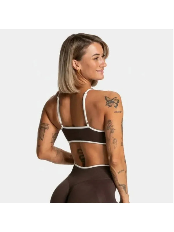 Tatiana™ | Sujetador deportivo bicolor de yoga