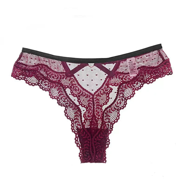Estelle™ | Tanga de encaje cintura baja