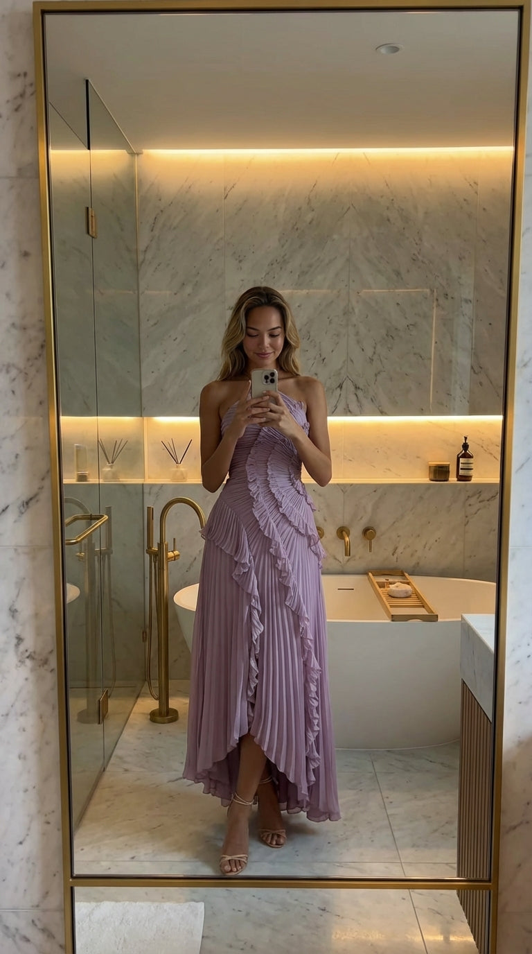 Camille I Vestido volantes Edición limitada