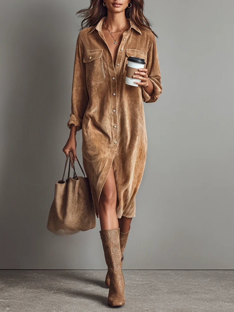 Élyndra™ | Vestido moderno corte casual