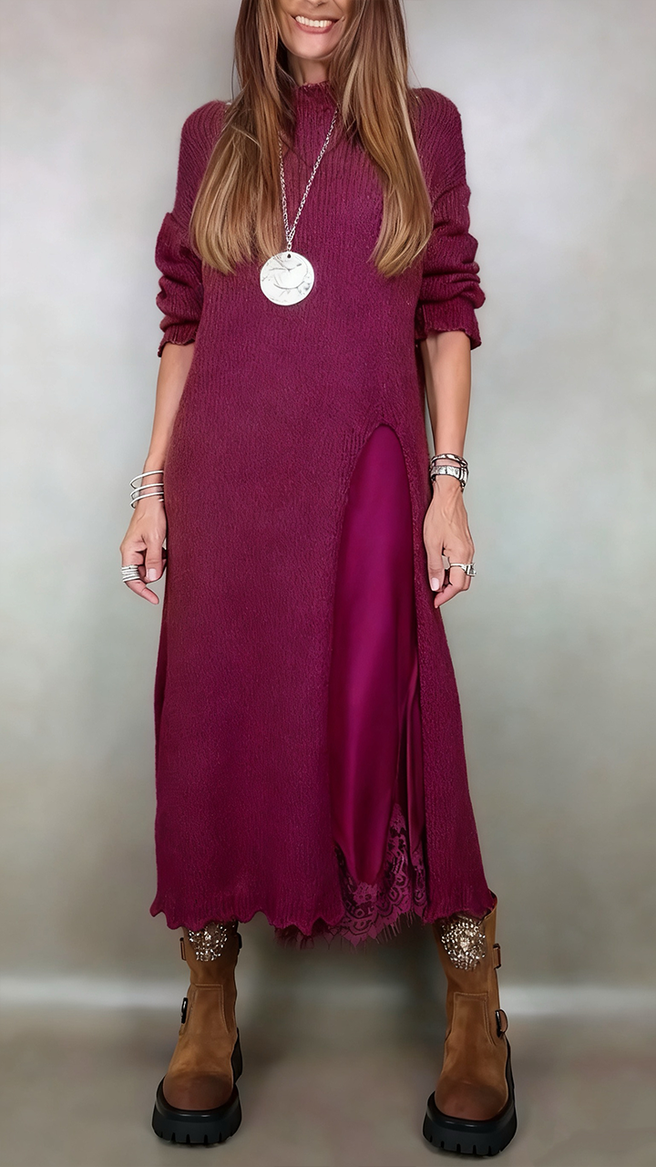 Amélie™ | Conjunto completo jersey largo + vestido