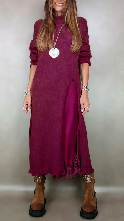 Amélie™ | Conjunto completo jersey largo + vestido