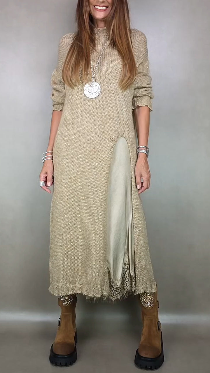 Amélie™ | Conjunto completo jersey largo + vestido