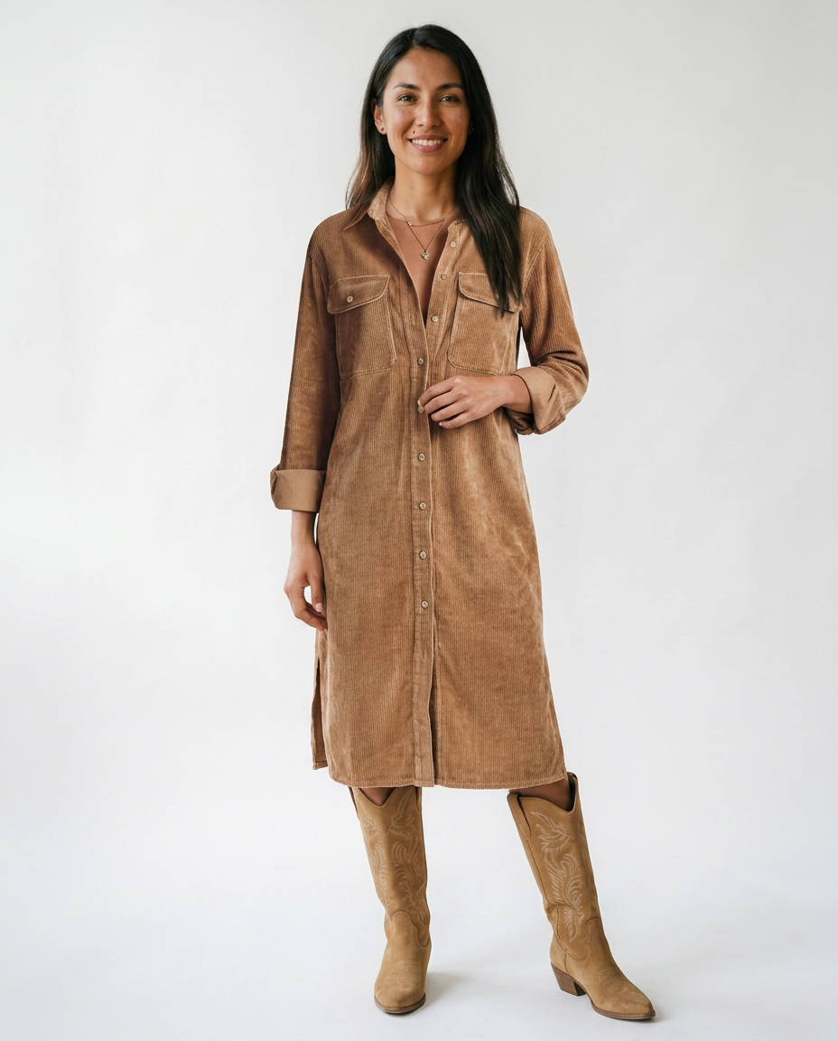 Élyndra™ | Vestido moderno de corte casual