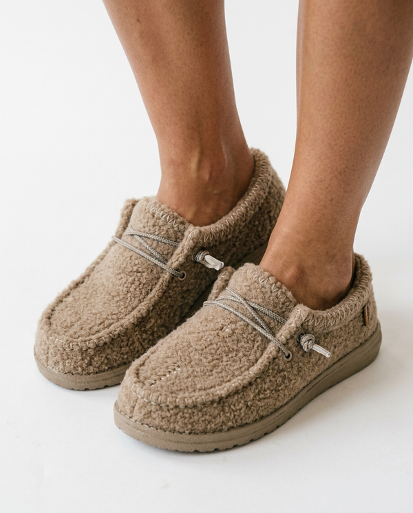 Elowen™ | Pantuflas Teddy Cálidas y Acogedoras